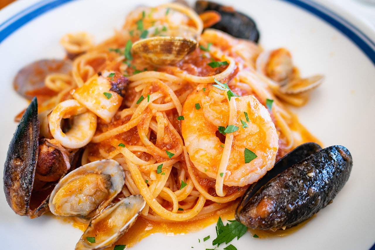 SOLEADO（ソレアド）シーフードスパゲティ